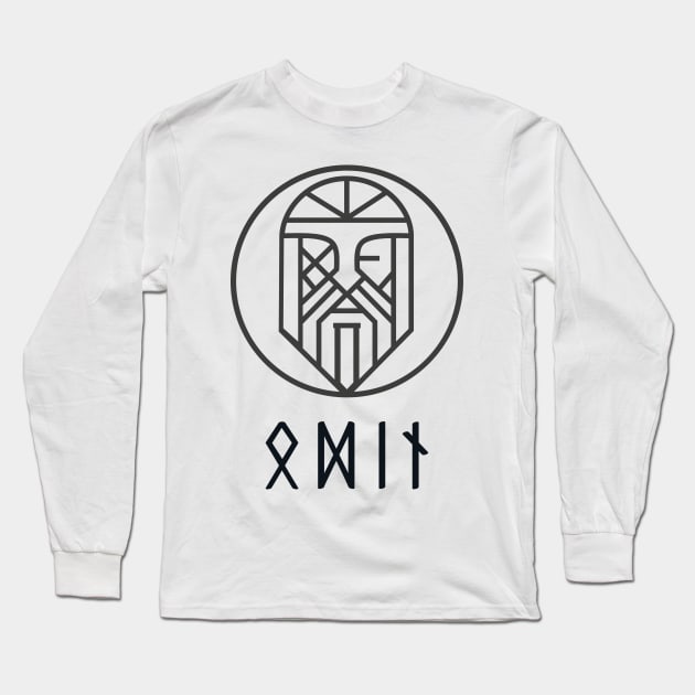 Odin minimalism Long Sleeve T-Shirt by TOTEM clothing
